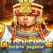 horário pagante fortune tiger