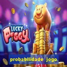 probabilidade jogo de futebol