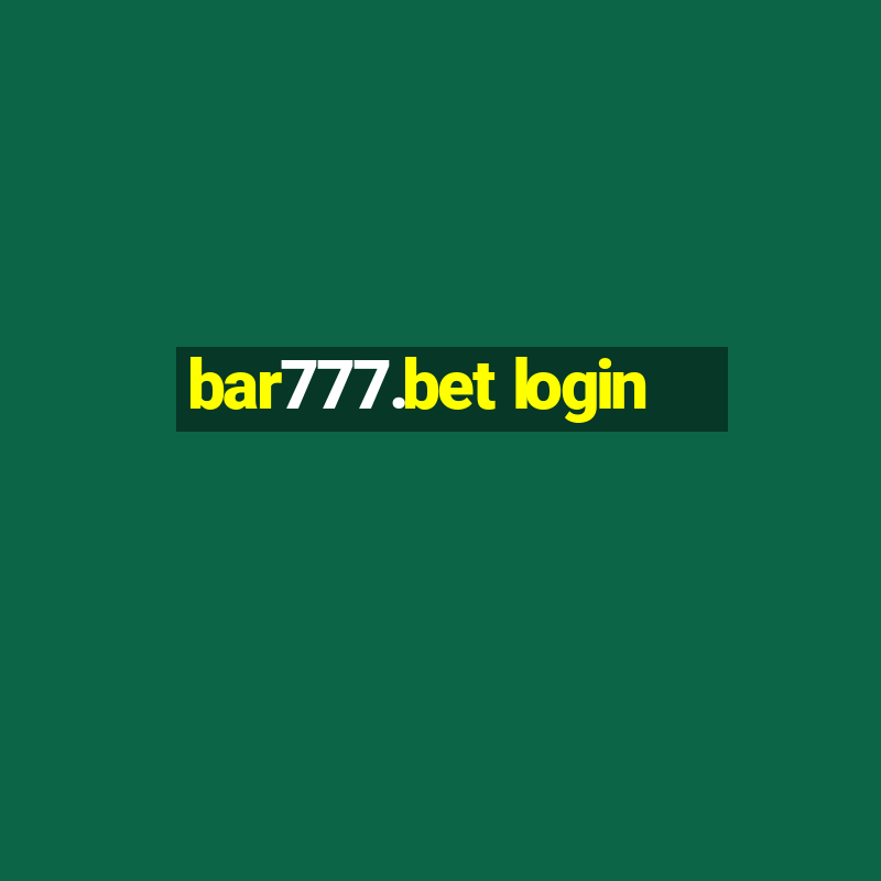 bar777.bet login