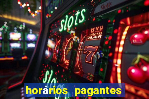 horários pagantes fortune tiger madrugada