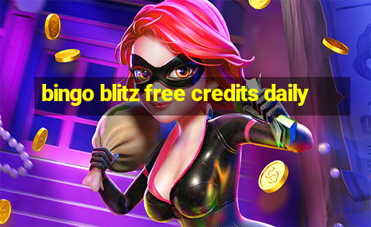 bingo blitz free credits daily