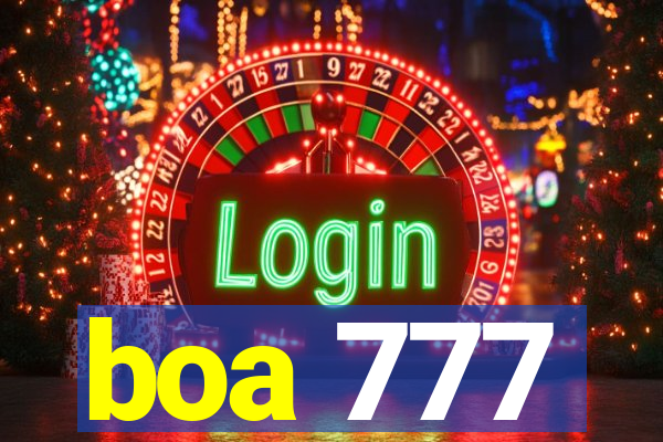 boa 777