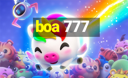 boa 777