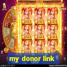 my donor link