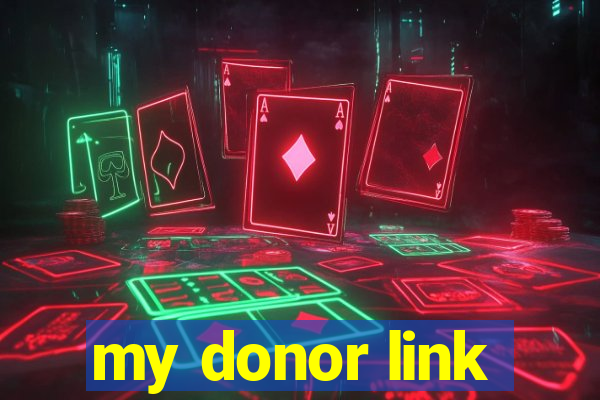 my donor link