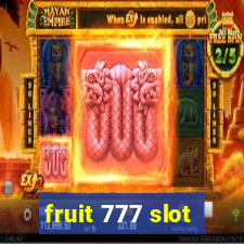 fruit 777 slot