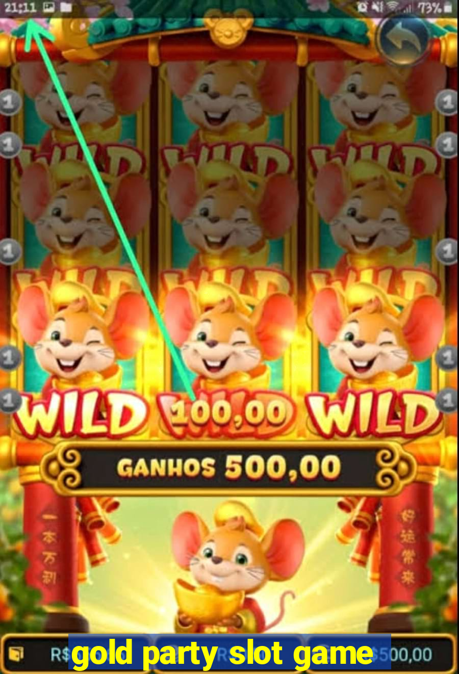 gold party slot game