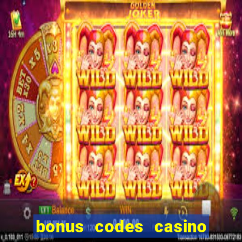 bonus codes casino no deposit