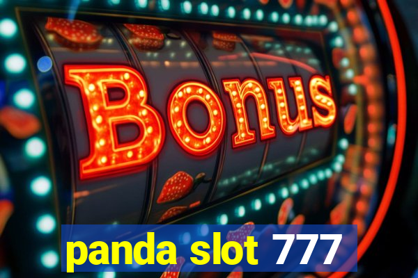 panda slot 777