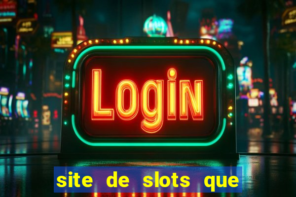 site de slots que pagam no cadastro