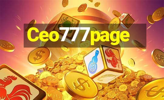 Ceo777page