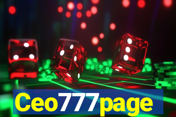 Ceo777page