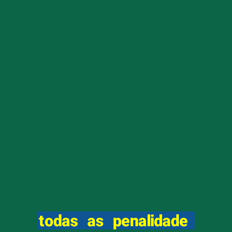 todas as penalidade do corinthians