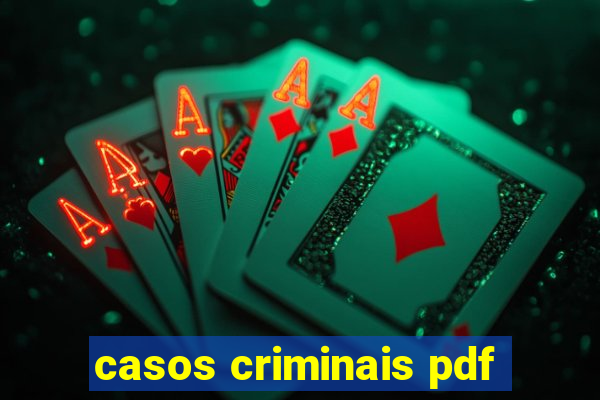 casos criminais pdf