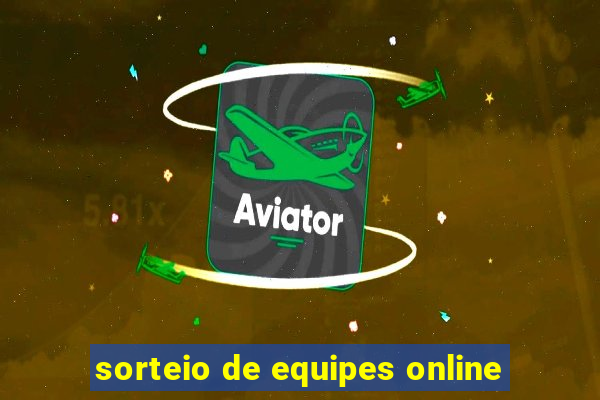 sorteio de equipes online