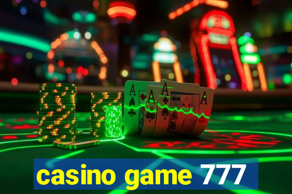 casino game 777