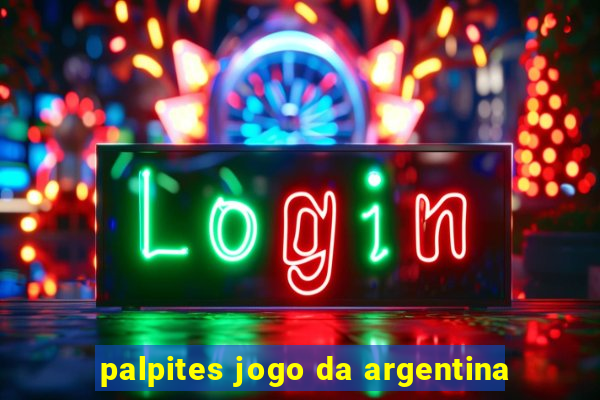 palpites jogo da argentina