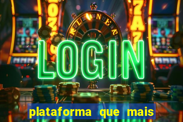 plataforma que mais paga no fortune tiger