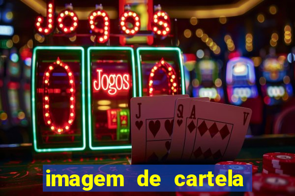 imagem de cartela de bingo