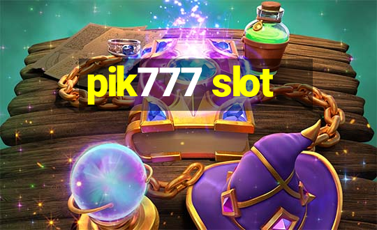 pik777 slot