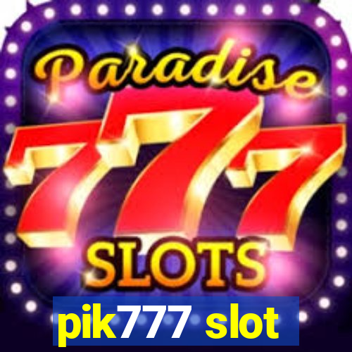 pik777 slot