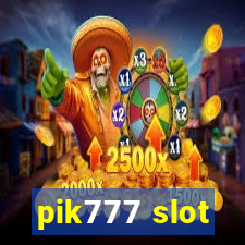 pik777 slot