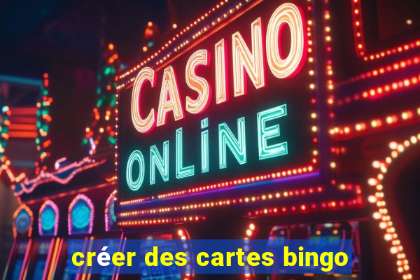 créer des cartes bingo