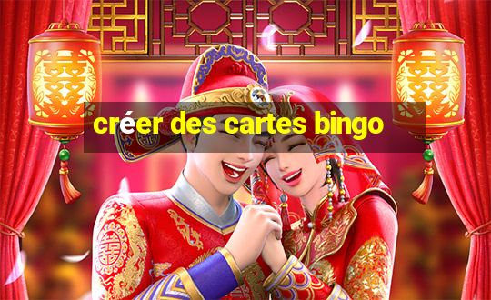 créer des cartes bingo