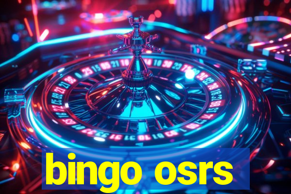 bingo osrs