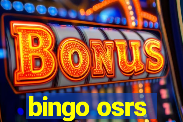 bingo osrs