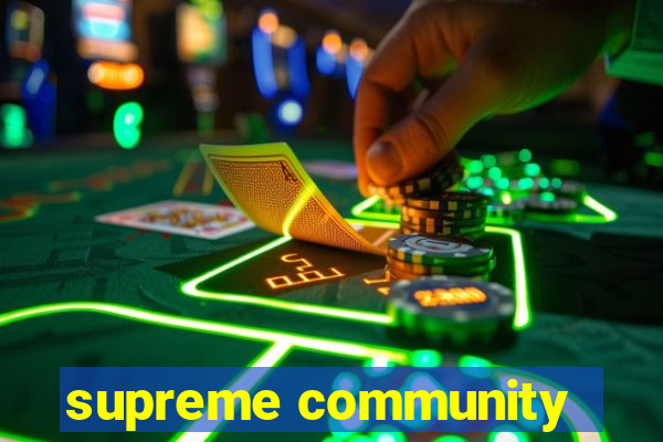 supreme community