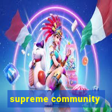 supreme community