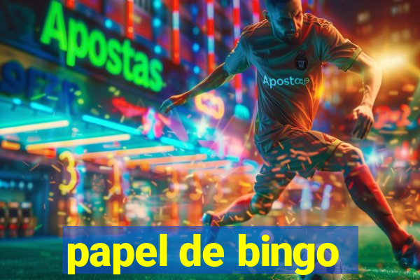 papel de bingo