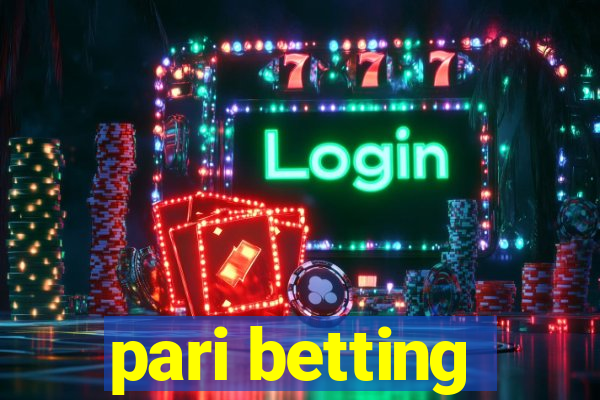 pari betting