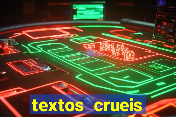 textos crueis demais para serem lidos rapidamente pdf