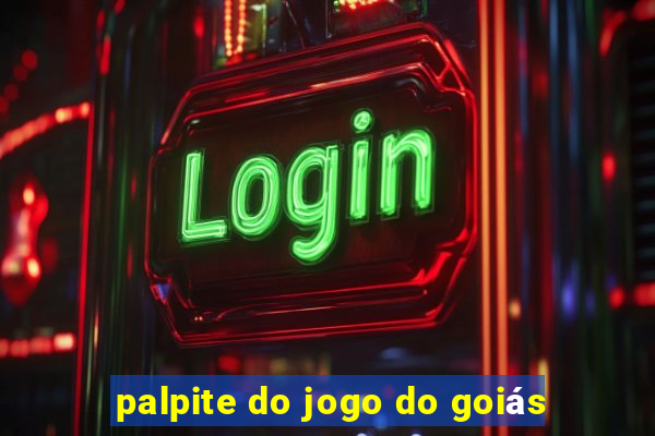 palpite do jogo do goiás