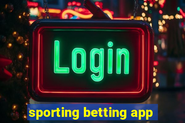 sporting betting app