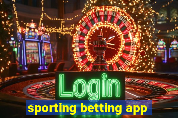 sporting betting app