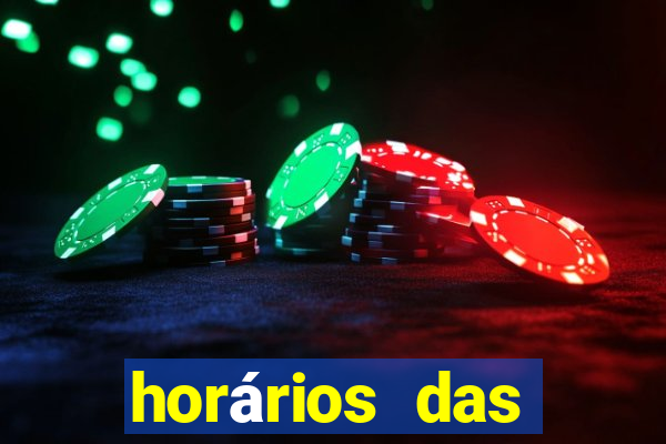 horários das plataformas de jogos