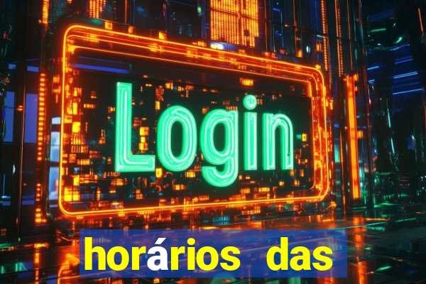 horários das plataformas de jogos