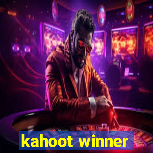 kahoot winner