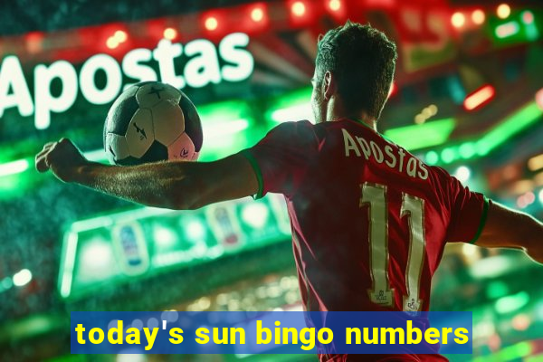 today's sun bingo numbers