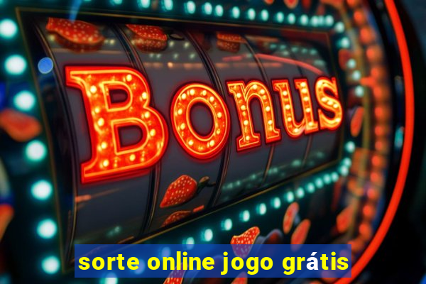 sorte online jogo grátis