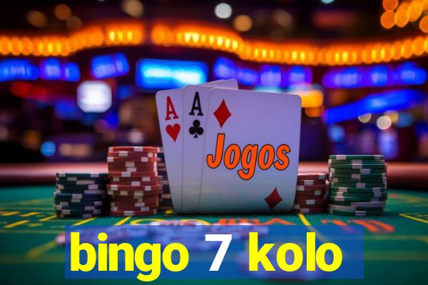 bingo 7 kolo