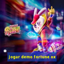 jogar demo fortune ox