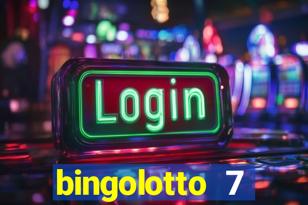 bingolotto 7 januari 2023