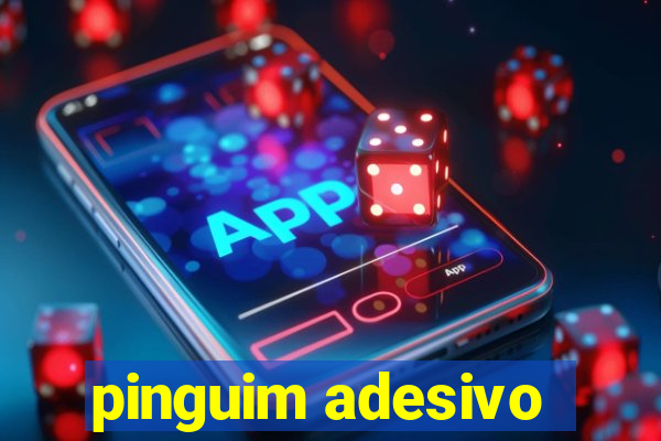 pinguim adesivo