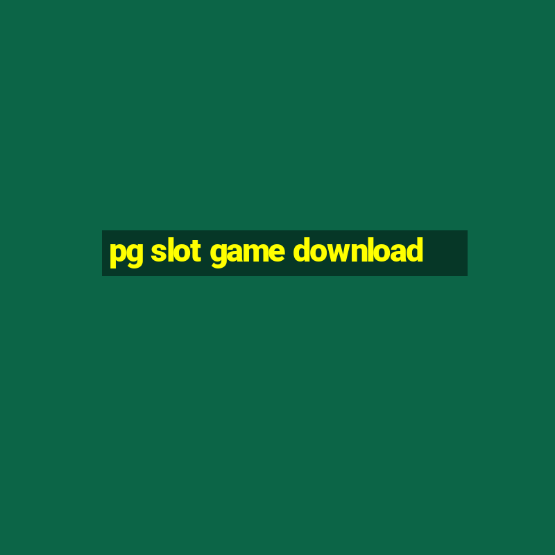 pg slot game download