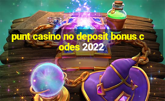 punt casino no deposit bonus codes 2022