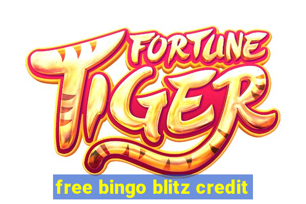 free bingo blitz credit